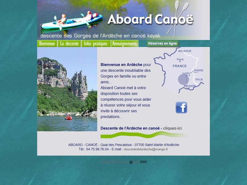Aboard Canoë